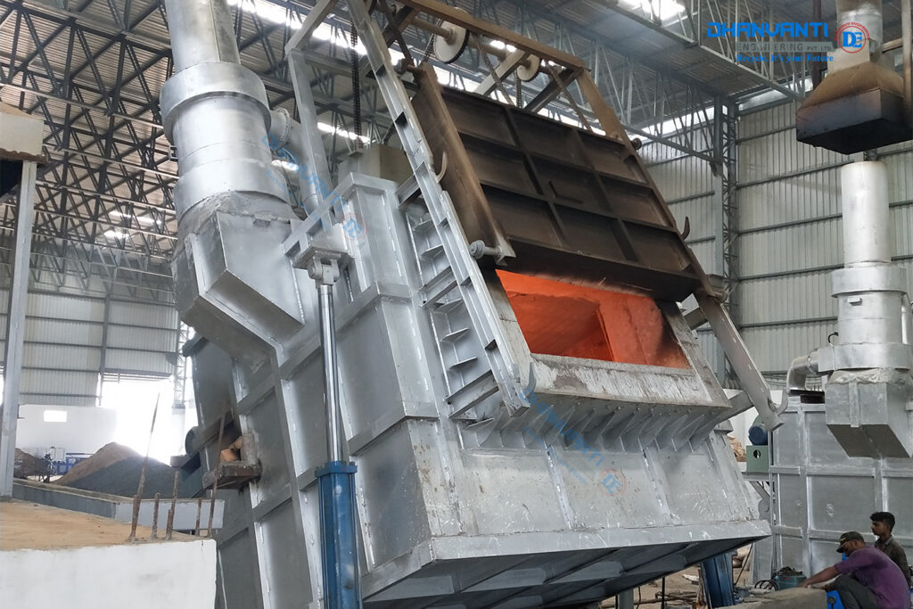 Skelner Furnace For Aluminium Melting Dhanvanti Engineering