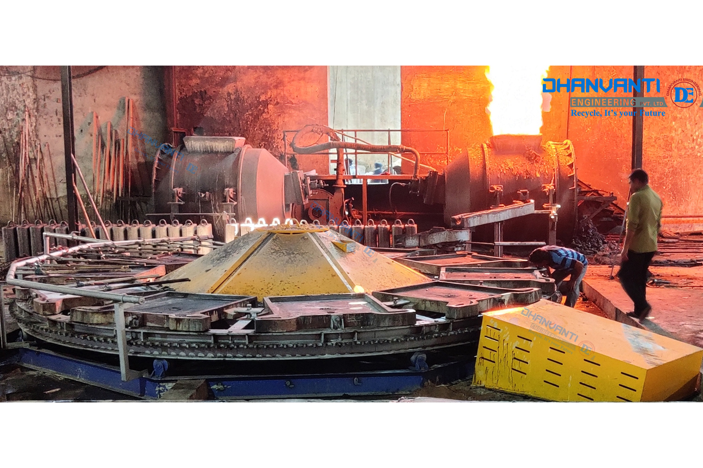 1Anode Cathode Plant Copper Anode Casting