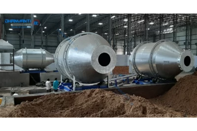 Aluminium Melting Rotary Furnace