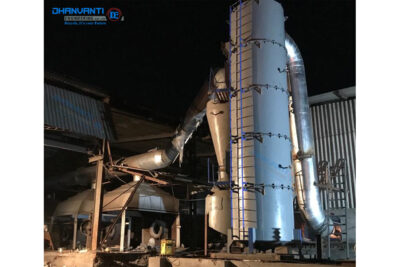 Scrubber for Aluminium melting plant