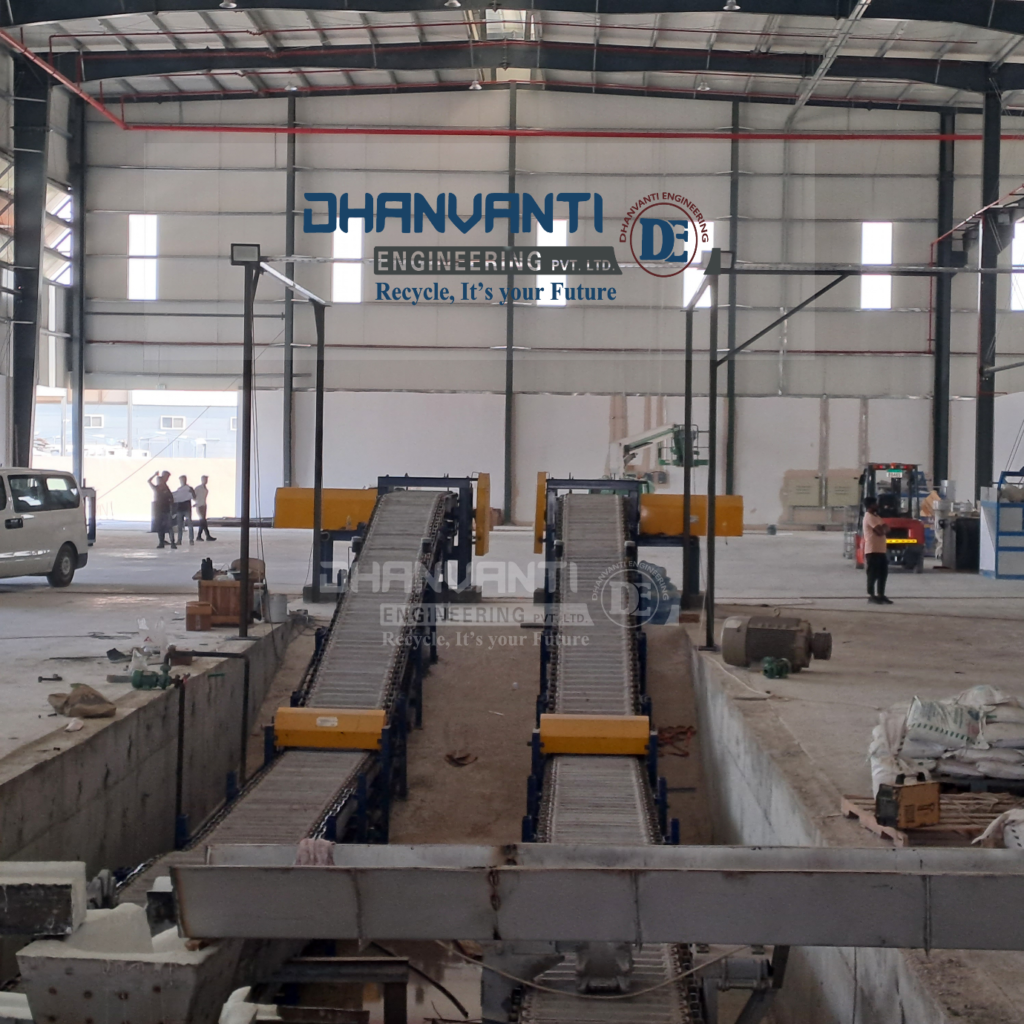 Aluminum ingot casting line