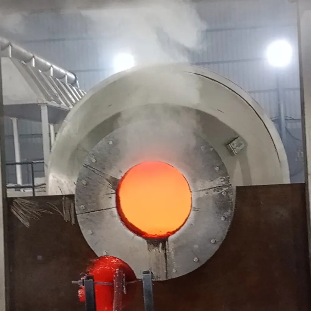 Aluminium Melting Rotary Furnace