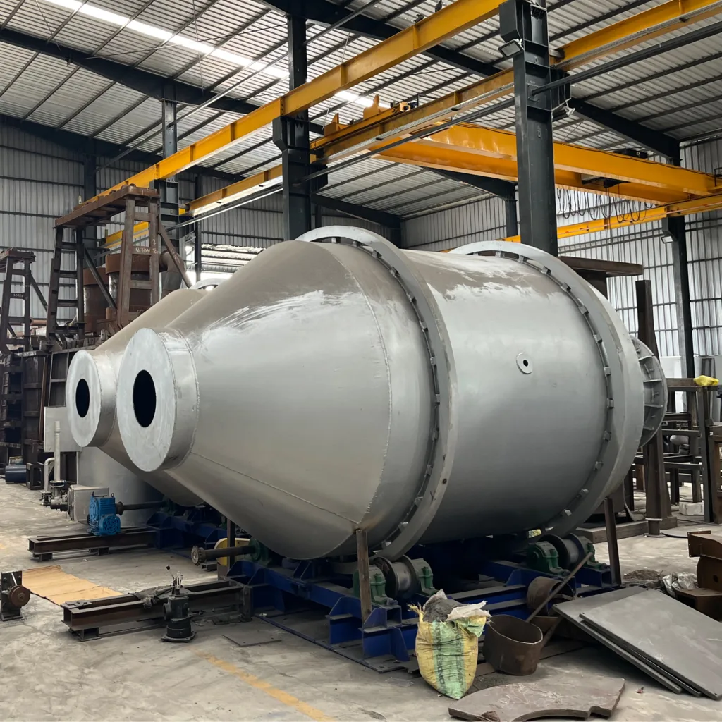 Aluminium Melting Rotary Furnace