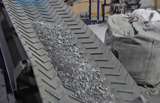 Incline Rubber Belt Conveyor 2