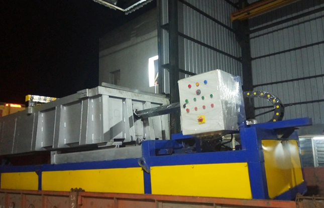 Scrap Charger for Skelner Tilting Furnace 2