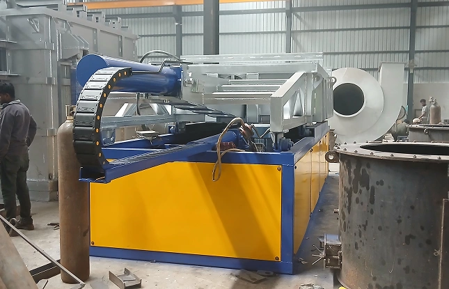 Scrap Charger for Skelner Tilting Furnace 4