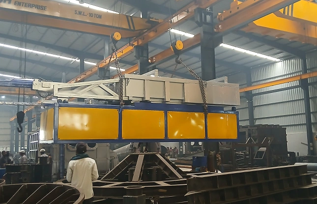 Scrap Charger for Skelner Tilting Furnace 6