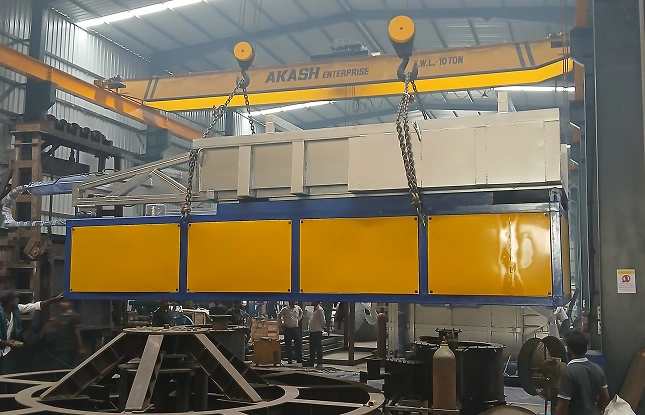 Scrap Charger for Skelner Tilting Furnace 7