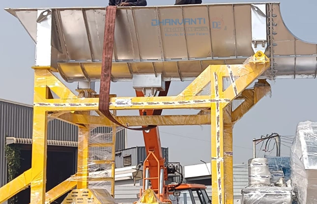 Scrap Charger for Tilting Rotary Furnace 1