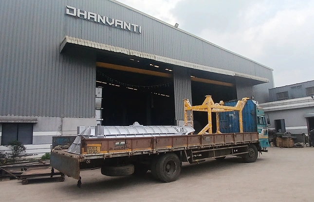 Scrap Charger for Tilting Rotary Furnace 6